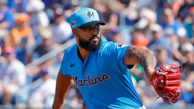 Marlins' Sandy Alcantara touches 99 mph in first pitching appearance since 2023 Tommy John surgery