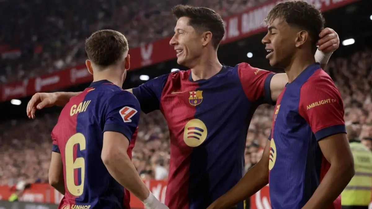 SEVILLLA GS Barcelona Score, Highlights: Robert Lewandowsky stars sat in the title of Bako's stars.