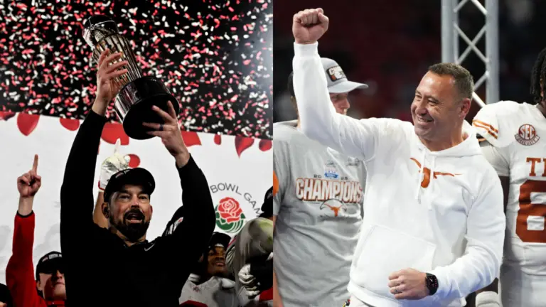 Why Ohio State or Texas can win CFP title; No. 8 Florida upsets No. 1 Tennessee; Raiders fire Antonio Pierce