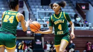 13 numbers behind Norfolk State women's basketball's undefeated run in the MEAC