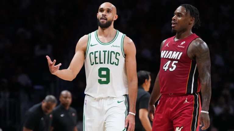 2025 NBA playoff picture: Standings, projections, who's clinched as Celtics beat Heat to lock up spot in East