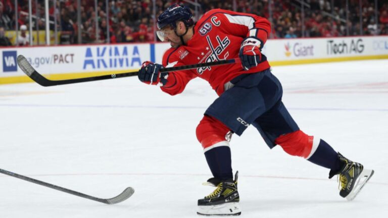 Capitals' Alex Ovechkin raising money for cancer research while pursuing Wayne Gretzky's all-time goals record