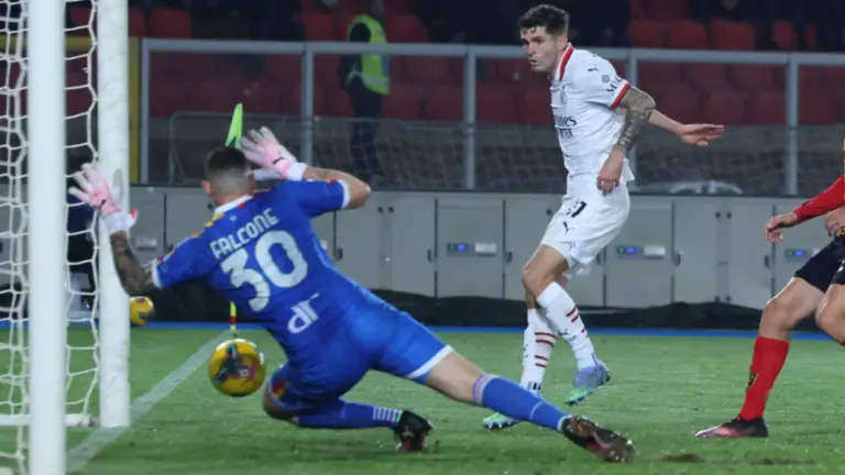 Christian Pulisic scores two in win vs. Lecce as AC Milan turmoil continues under embattled Sergio Conceicao