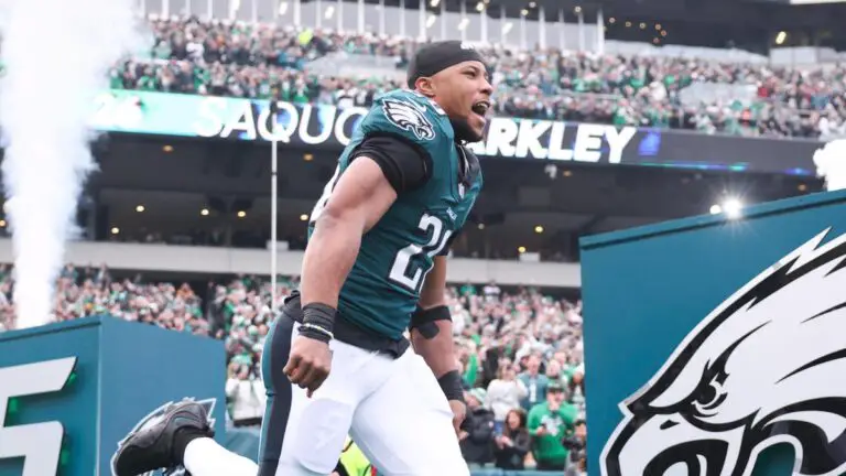 Eagles make Saquon Barkley NFL's highest-paid RB ever on two-year extension worth over $20M per year