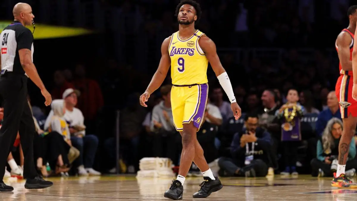 Lakers' Bronny James says criticism fuels him 'a little bit' and he's not a 'f---ing robot'