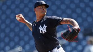 Luis Gil injury update: Yankees starter to be shut down for at least six weeks after suffering lat strain