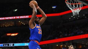 Mitchell Robinson shows exactly how he can raise Knicks' playoff ceiling in promising season debut