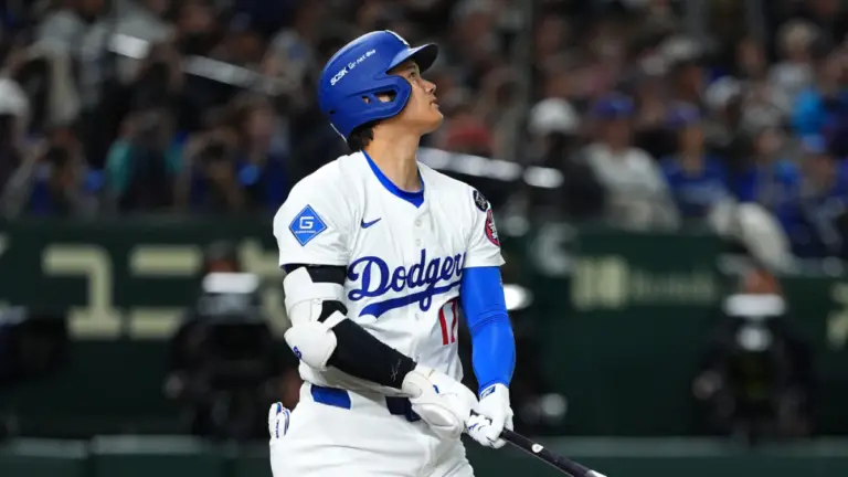 WATCH: Shohei Ohtani knocks his first 2025 Dodgers home run during MLB's Tokyo Series