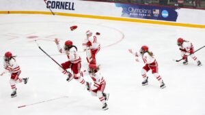 Wisconsin wins the 2025 NC women's hockey championship